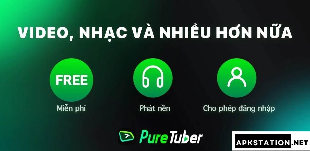 Pure Tuber: Video & Âm Nhạc