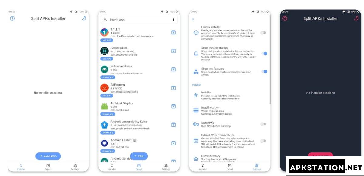 Split APKs Installer (SAI)